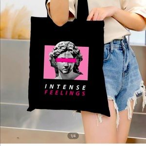Intense feelings tote
